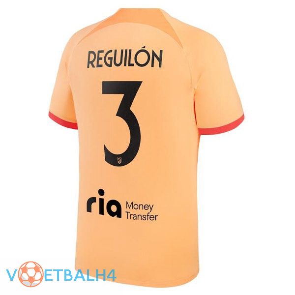 Atletico Madrid (REGUILÓN 3) voetbal jerseys derde oranje 2022-2023