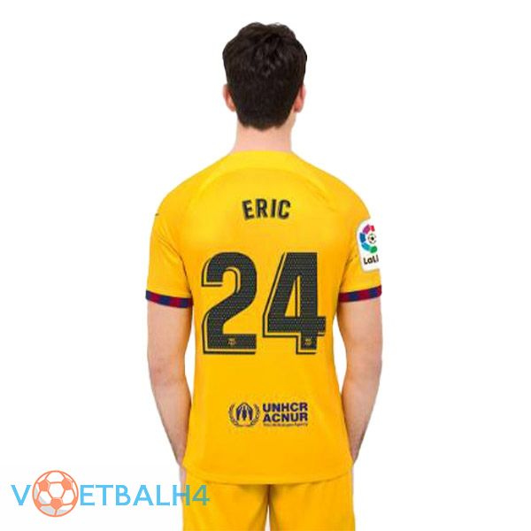 FC Barcelona (ERIC 24) voetbal jersey vierde geel 2022/2023