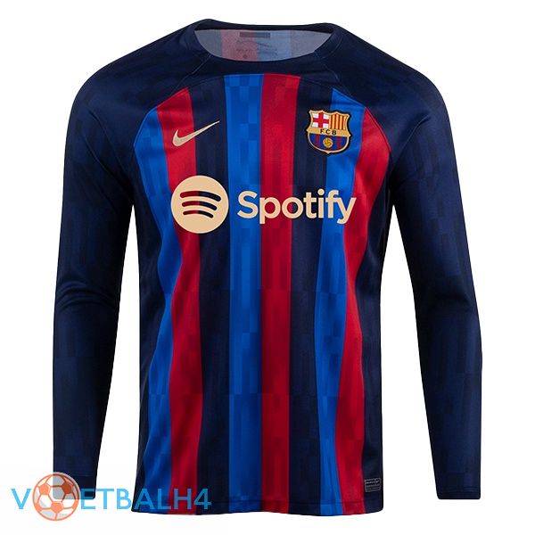 FC Barcelona jersey thuis lange mouwrood blauw 2022/2023