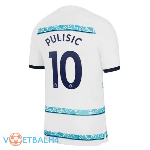 FC Chelsea (PULISIC 10) voetbal jerseys uit wit 2022-2023