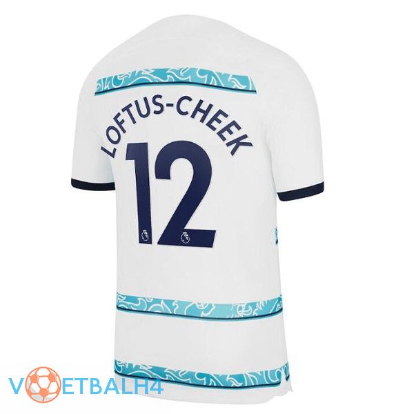 FC Chelsea (LOFTUS-CHEEK 12) voetbal jerseys uit wit 2022-2023