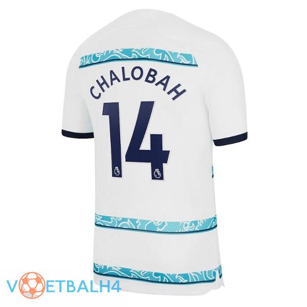 FC Chelsea (CHALOBAH 14) voetbal jerseys uit wit 2022-2023