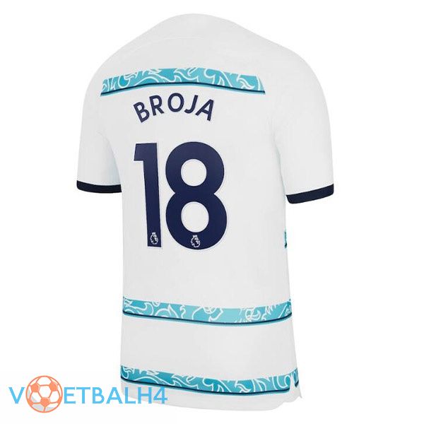 FC Chelsea (BROJA 18) voetbal jerseys uit wit 2022-2023