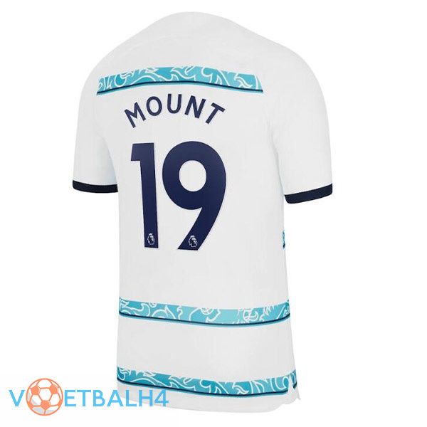 FC Chelsea (MOUNT 19) voetbal jerseys uit wit 2022-2023