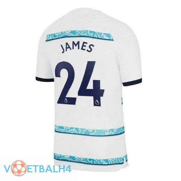 FC Chelsea (JAMES 24) voetbal jerseys uit wit 2022-2023