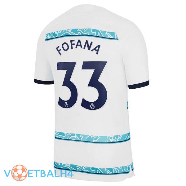 FC Chelsea (FOFANA 33) voetbal jerseys uit wit 2022-2023