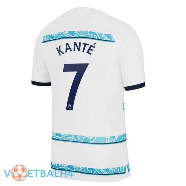 FC Chelsea (KANTÉ 7) voetbal jerseys uit wit 2022-2023