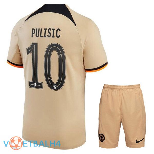 FC Chelsea (PULISIC 10) kinderen voetbal jerseys derde Marron 2022-2023