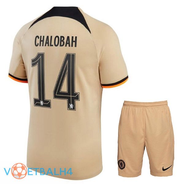 FC Chelsea (CHALOBAH 14) kinderen voetbal jerseys derde Marron 2022-2023