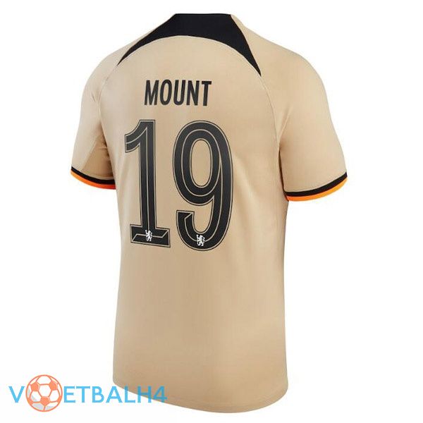 FC Chelsea (MOUNT 19) voetbal jerseys derde Marron 2022-2023