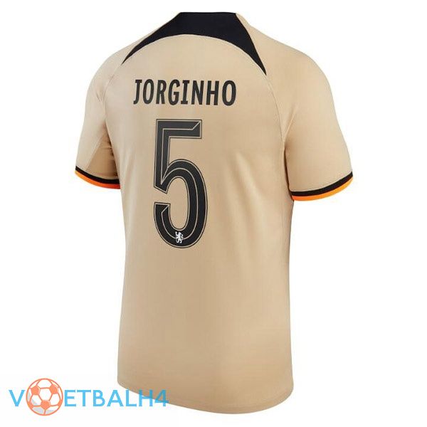 FC Chelsea (JORGINHO 5) voetbal jerseys derde Marron 2022-2023