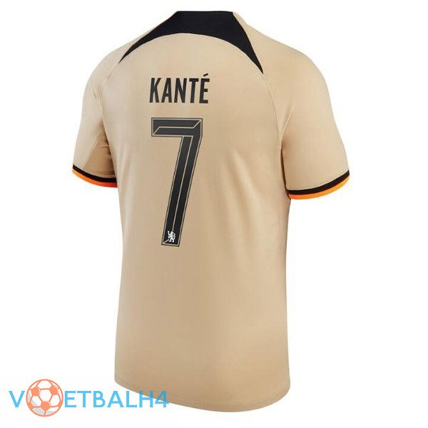 FC Chelsea (KANTÉ 7) voetbal jerseys derde Marron 2022-2023