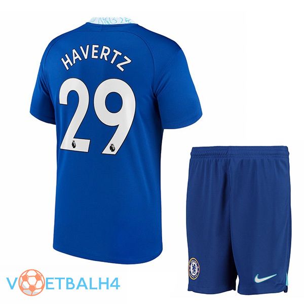 FC Chelsea (Hagroentez 29) kinderen voetbal jersey thuis blauw 2022/2023