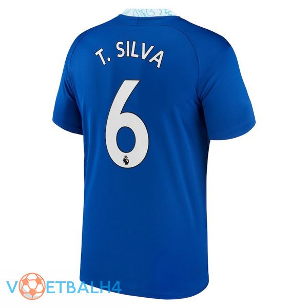 FC Chelsea (T. Silva 6) voetbal jersey thuis blauw 2022/2023