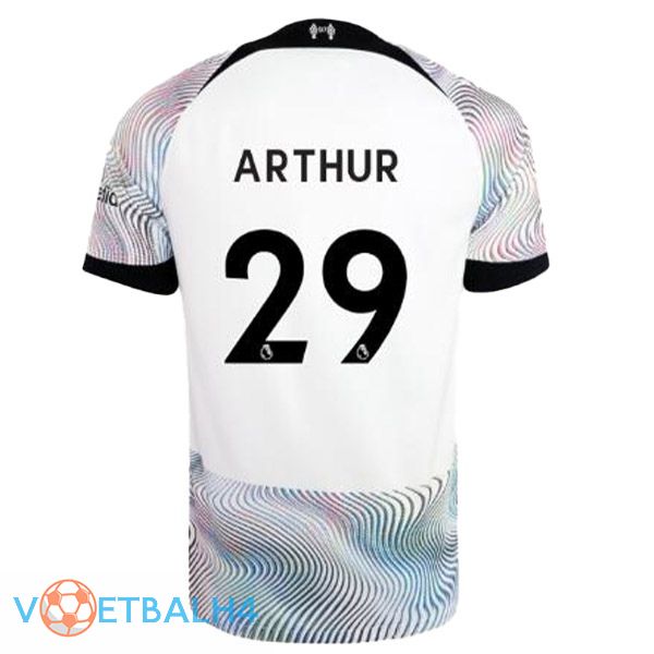 FC Liverpool (ARTHUR 29) voetbal jersey uit wit 2022/2023