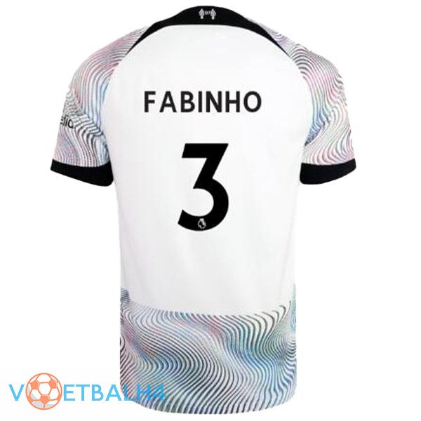 FC Liverpool (FABINHO 3) voetbal jersey uit wit 2022/2023