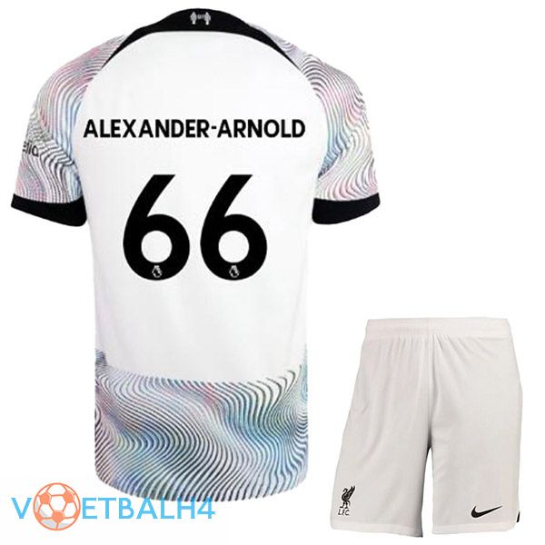 FC Liverpool (ALEXANDER-ARNOLD 66) kinderen voetbal jersey uit wit 2022/2023