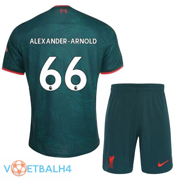 FC Liverpool (ALEXANDER-ARNOLD 66) kinderen voetbal jerseys derde groente 2022-2023