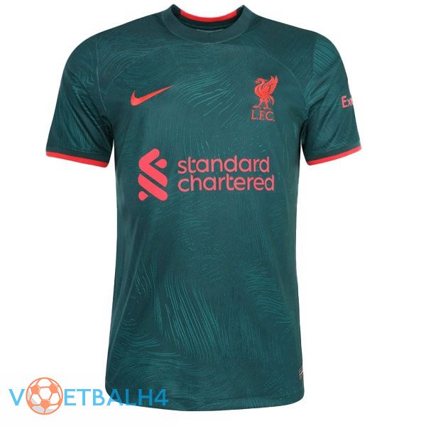 FC Liverpool voetbal jerseys derde groente 2022-2023