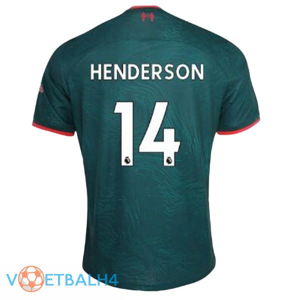 FC Liverpool (HENDERSON 14) voetbal jerseys derde groente 2022-2023