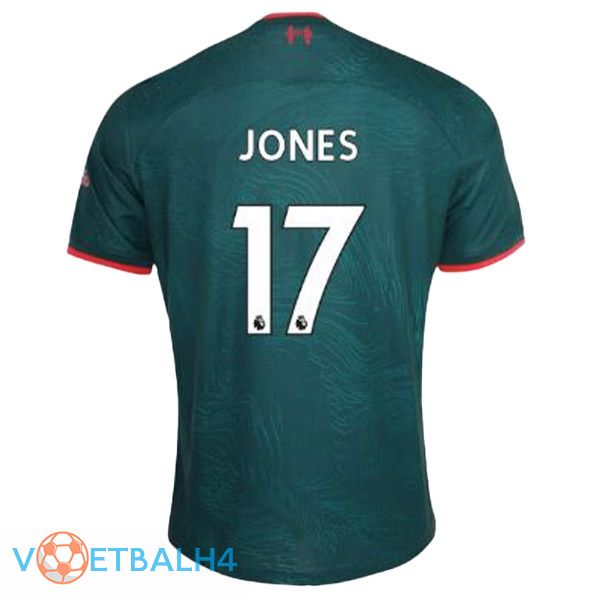 FC Liverpool (JONES 17) voetbal jerseys derde groente 2022-2023