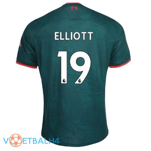 FC Liverpool (ELLIOTT 19) voetbal jerseys derde groente 2022-2023