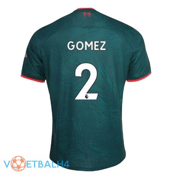 FC Liverpool (GOMEZ 2) voetbal jerseys derde groente 2022-2023