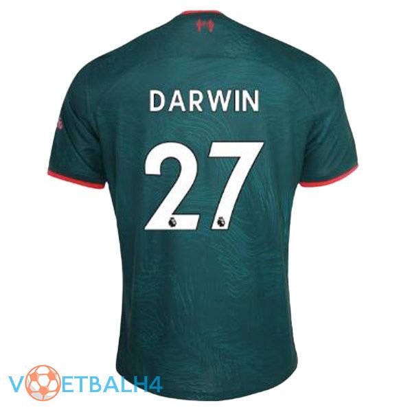 FC Liverpool (DARWIN 27) voetbal jerseys derde groente 2022-2023