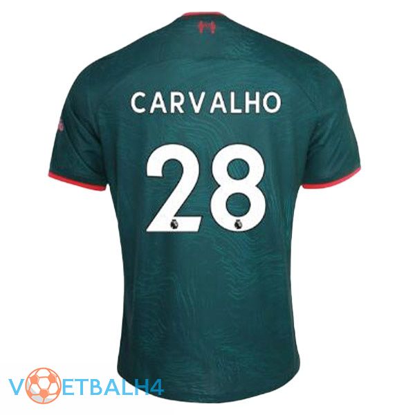 FC Liverpool (CARVALHO 28) voetbal jerseys derde groente 2022-2023