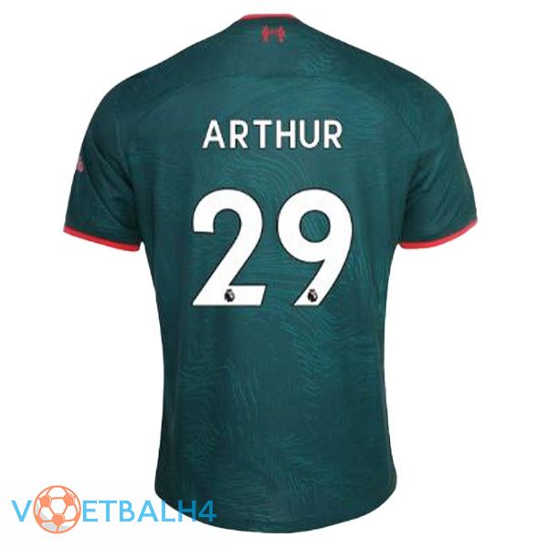 FC Liverpool (ARTHUR 29) voetbal jerseys derde groente 2022-2023