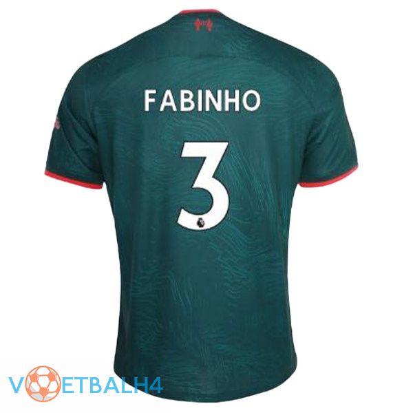 FC Liverpool (FABINHO 3) voetbal jerseys derde groente 2022-2023