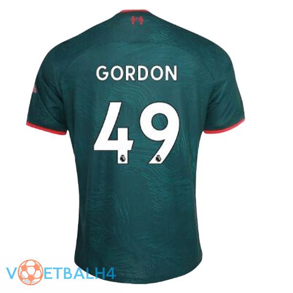 FC Liverpool (GORDON 49) voetbal jerseys derde groente 2022-2023