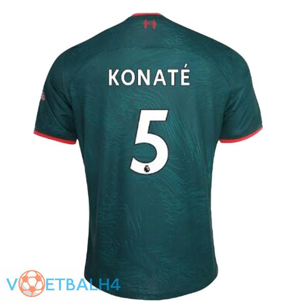 FC Liverpool (KONATE 5) voetbal jerseys derde groente 2022-2023