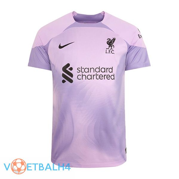 FC Liverpool jersey doelman paars 2022/2023