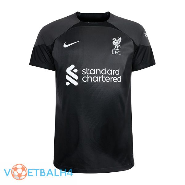 FC Liverpool doelman jersey zwart 2022/2023