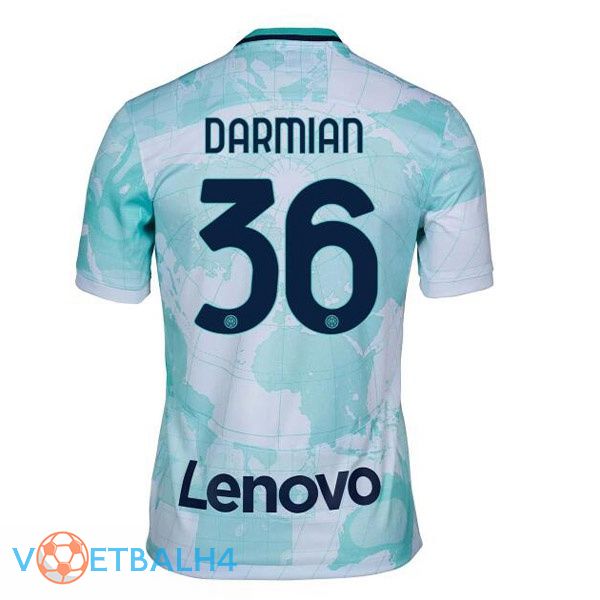 Inter Milan (DARMIAN 36) voetbal jerseys uit wit groente 2022-2023