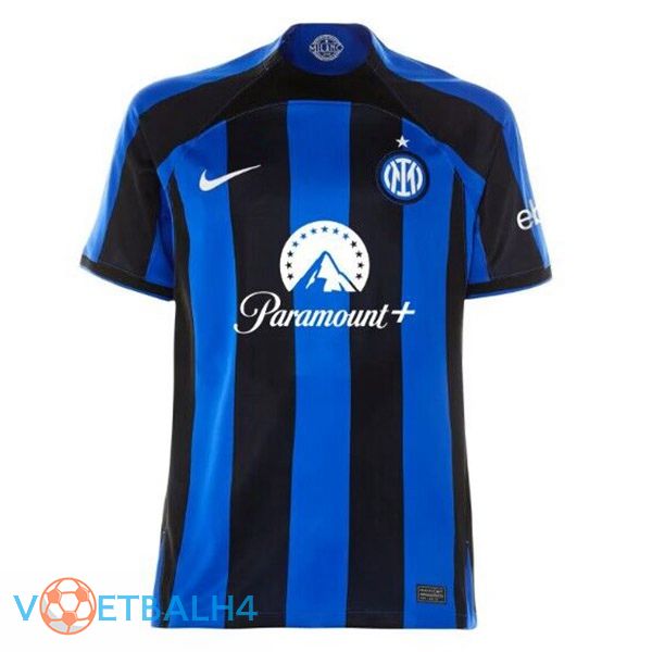 Inter Milan voetbal jersey Speciale editie zwart blauw 2022/2023