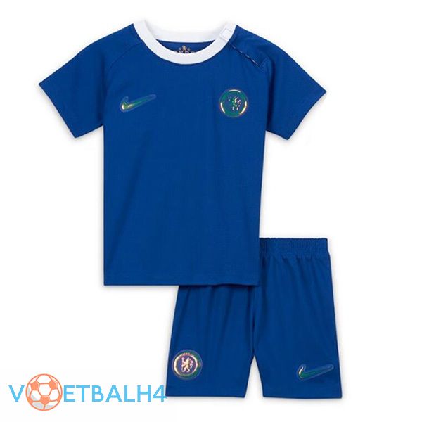 FC Chelsea kinderen thuis voetbal jersey blauw 2023/2024