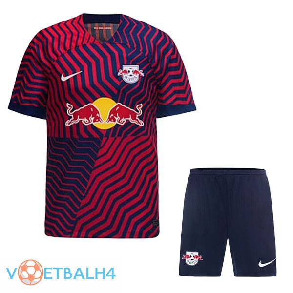 RB Leipzig kinderen voetbal jersey uit rood 2023/2024