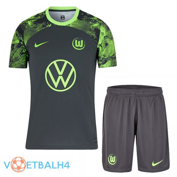 Vfl Wolfsburg kinderen voetbal jersey uit groente 2023/2024