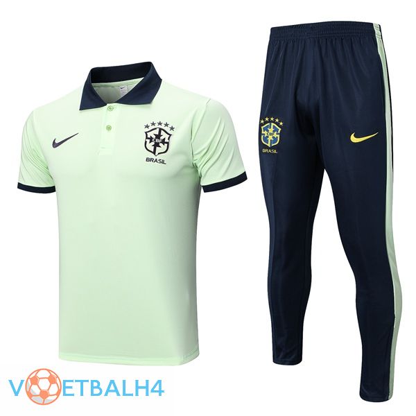 Brazilië voetbal Polo + broek groente 2023/2024