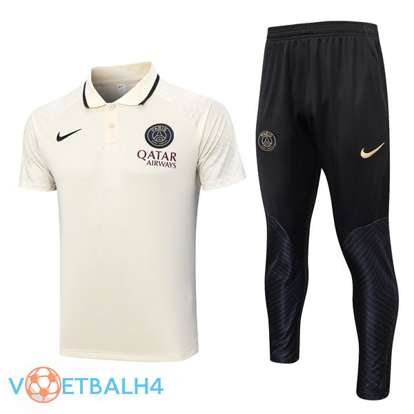 Paris PSG voetbal Polo + broek bruin 2023/2024