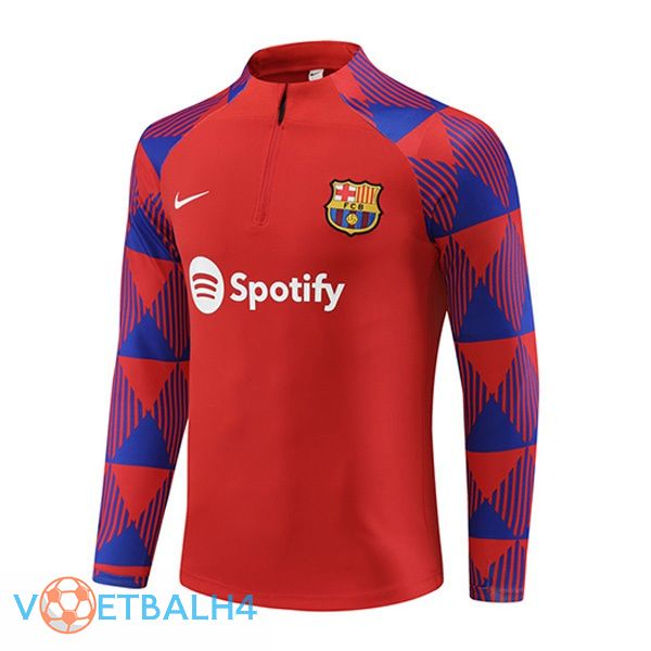 FC Barcelona Training Sweatshirt rood 2023/2024