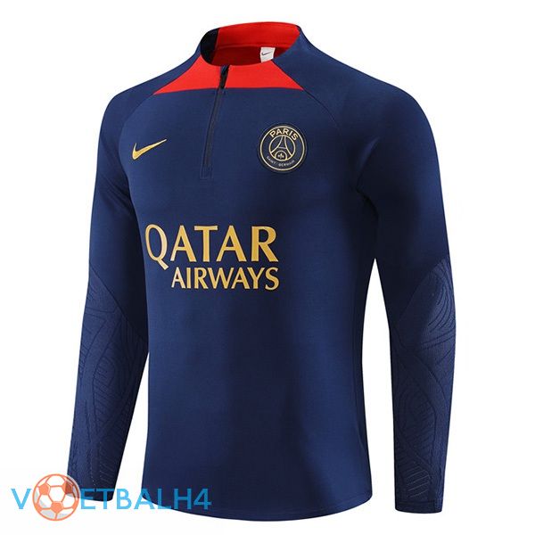 Paris PSG Training Sweatshirt koninklijk blauwe 2023/2024