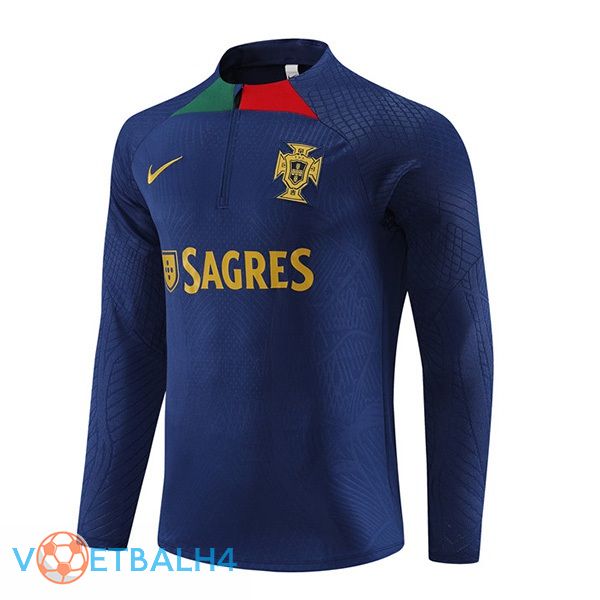 Portugal Training Sweatshirt koninklijk blauwe 2023/2024