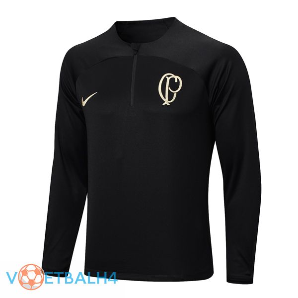 Corinthians Training Sweatshirt zwart 2023/2024