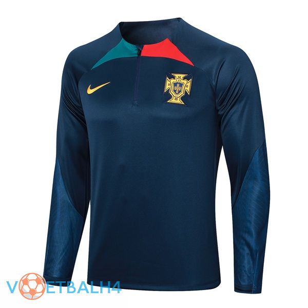 Portugal Training Sweatshirt koninklijk blauw 2023/2024