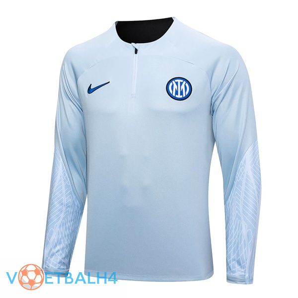 Inter Milan Training Sweatshirt blauw 2023/2024