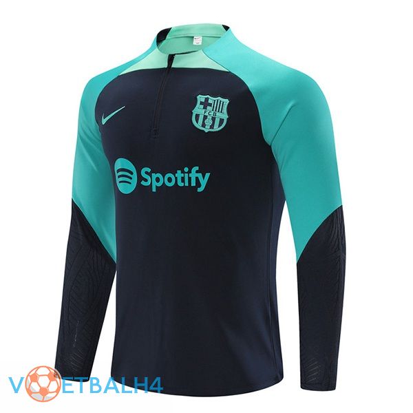 FC Barcelona Training Sweatshirt koninklijk blauw groente 2023/2024