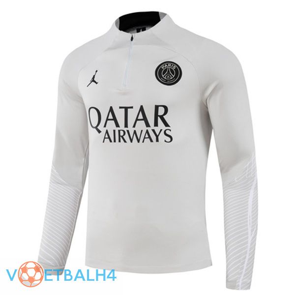 JORDAN Paris PSG Training Sweatshirt grijs 2023/2024